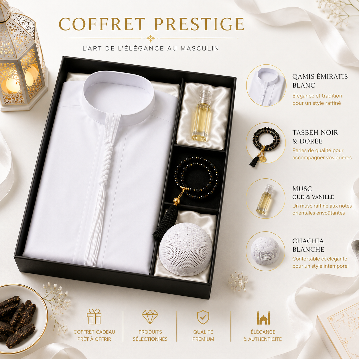Coffret Emiratis Blanc